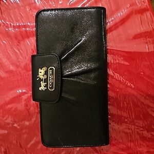 Coach Black Wallet